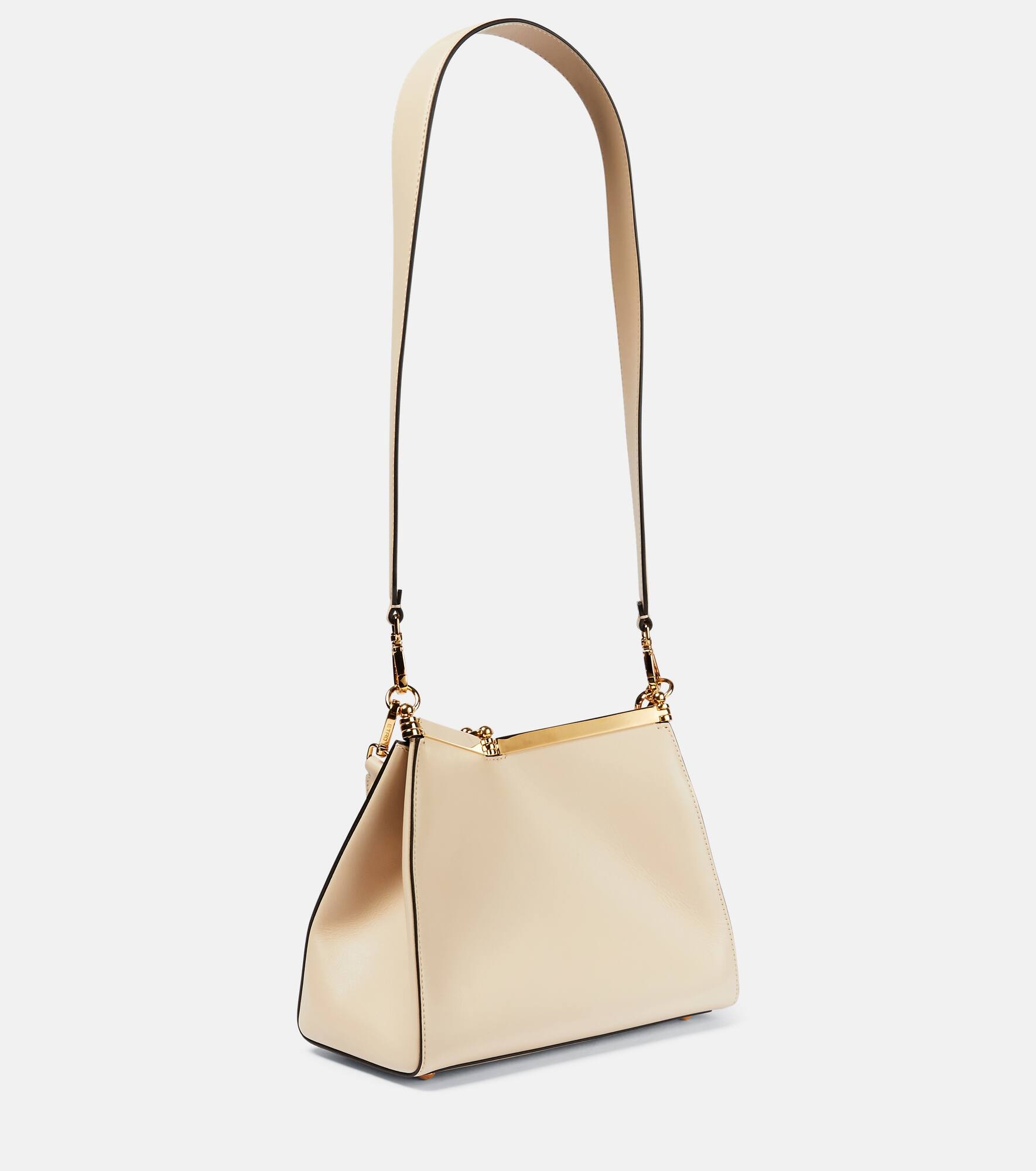 Vela Medium leather shoulder bag - 4