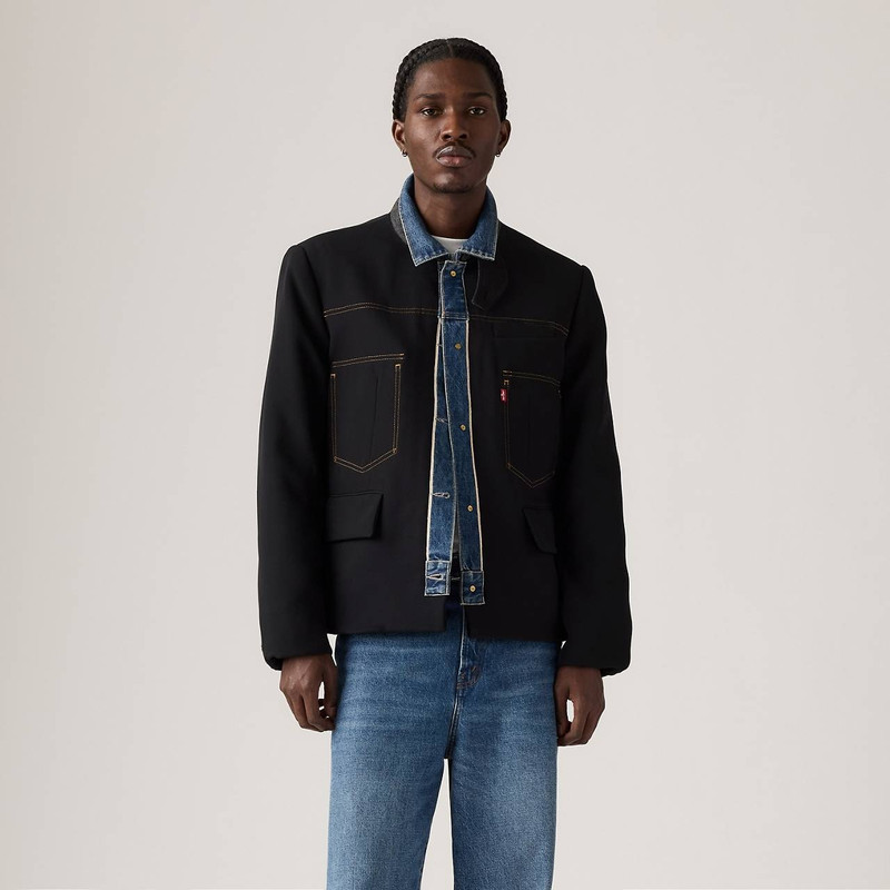 LEVI’S® X SACAI MEN’S DENIM X METELASSE TWILL REVERSIBLE BLOUSON 2
