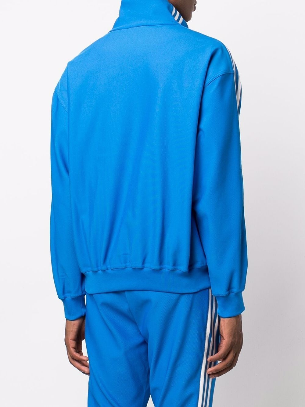 side-stripe zip-up track jacket - 4