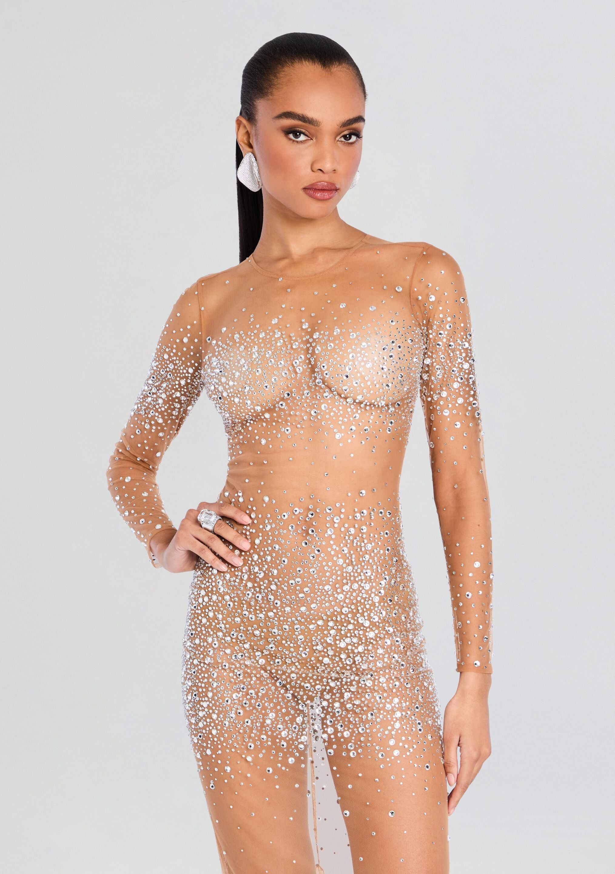 MIRANDA EMBELLISHED DRESS - 4