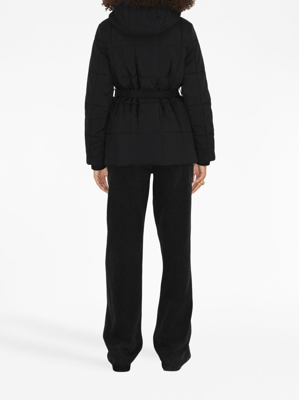 long-sleeve padded jacket - 4