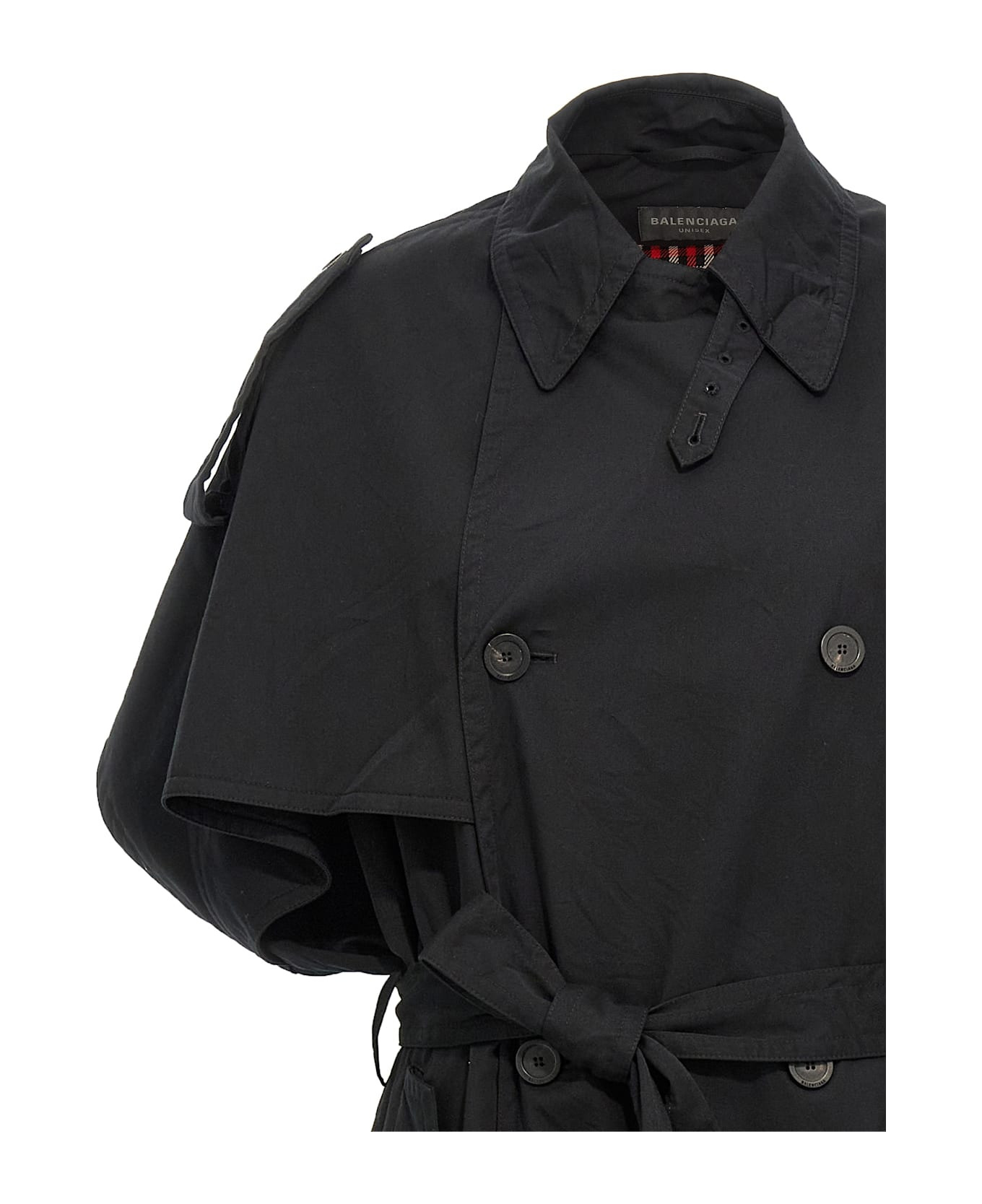Stole Trench Coat - 3