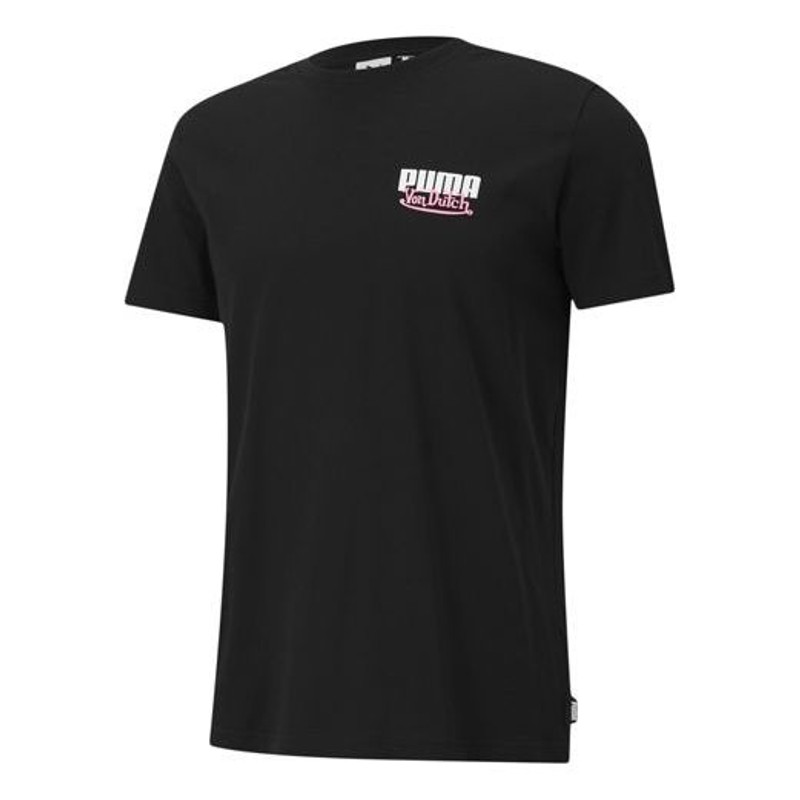 PUMA x Von Dutch Tee 'Black White Pink' 598322-01 - 1