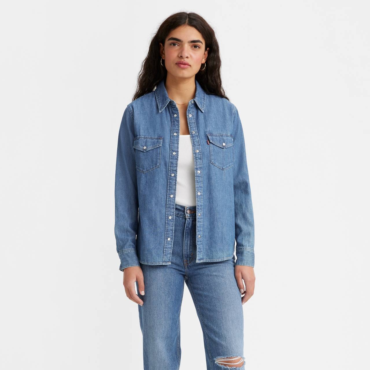 ICONIC WESTERN DENIM SHIRT - 2