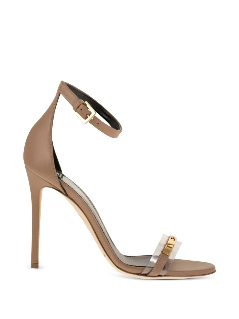 ankle-strap leather sandals - 1
