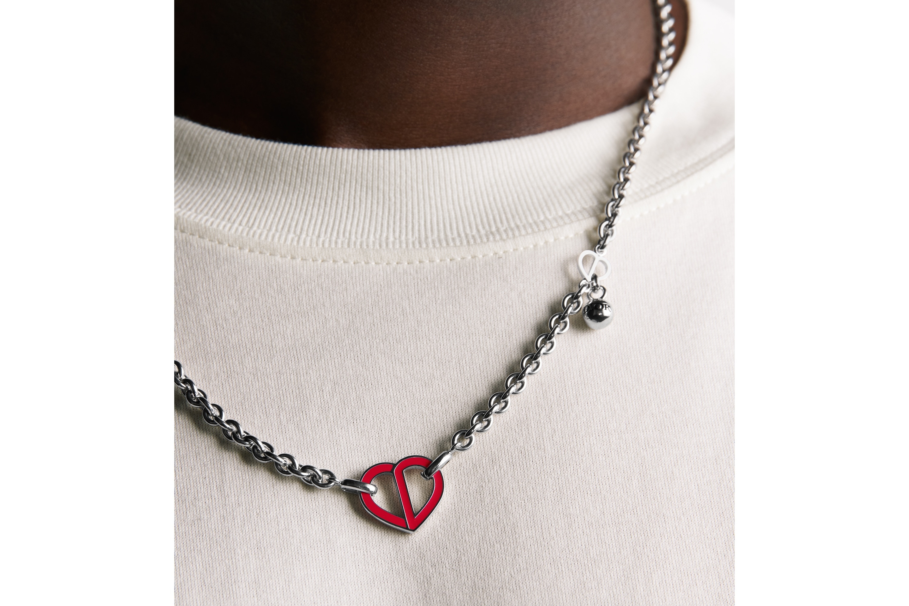 Dior CD Heart Necklace - 3