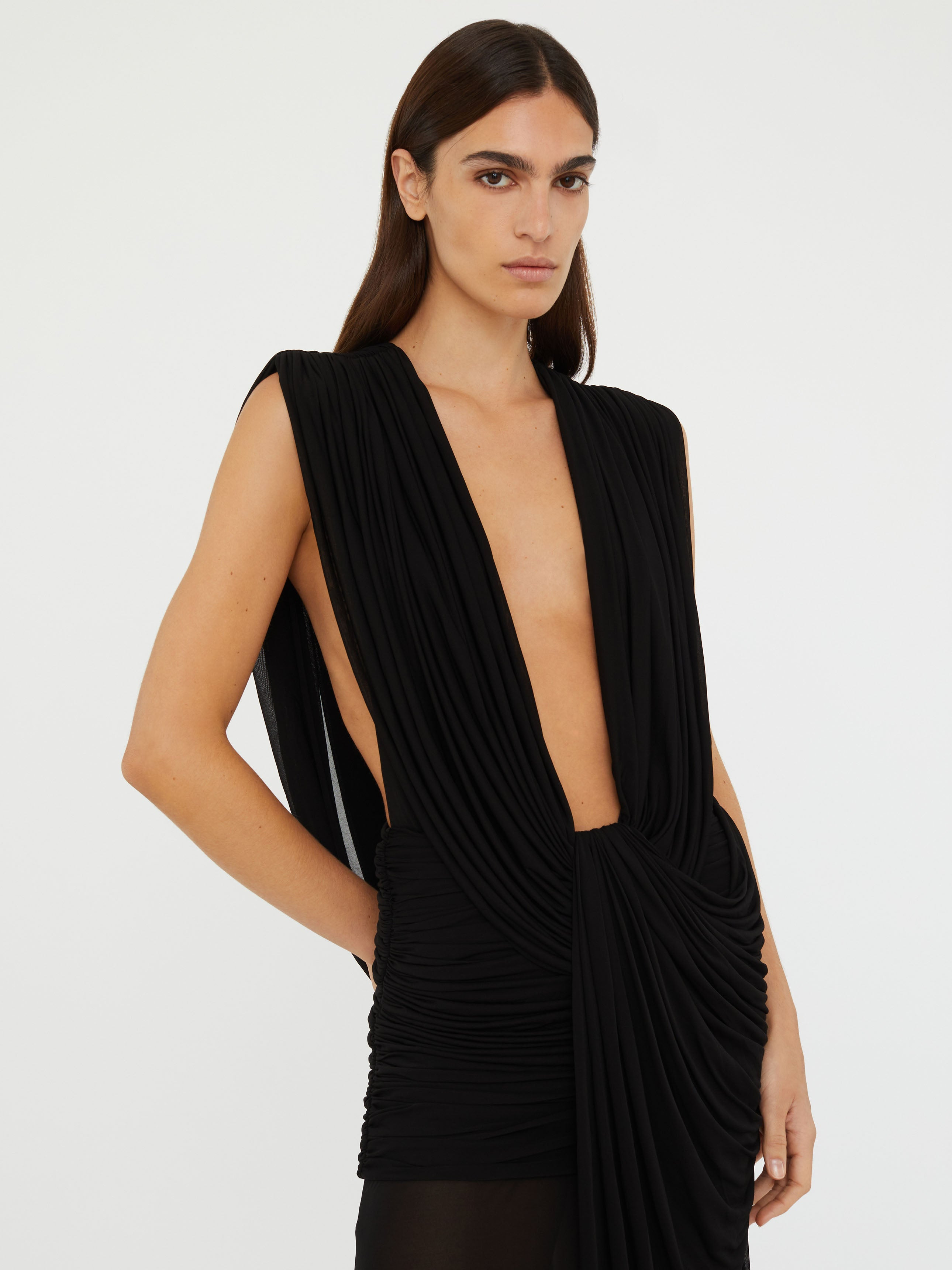 Ripple Drape Gown - 4