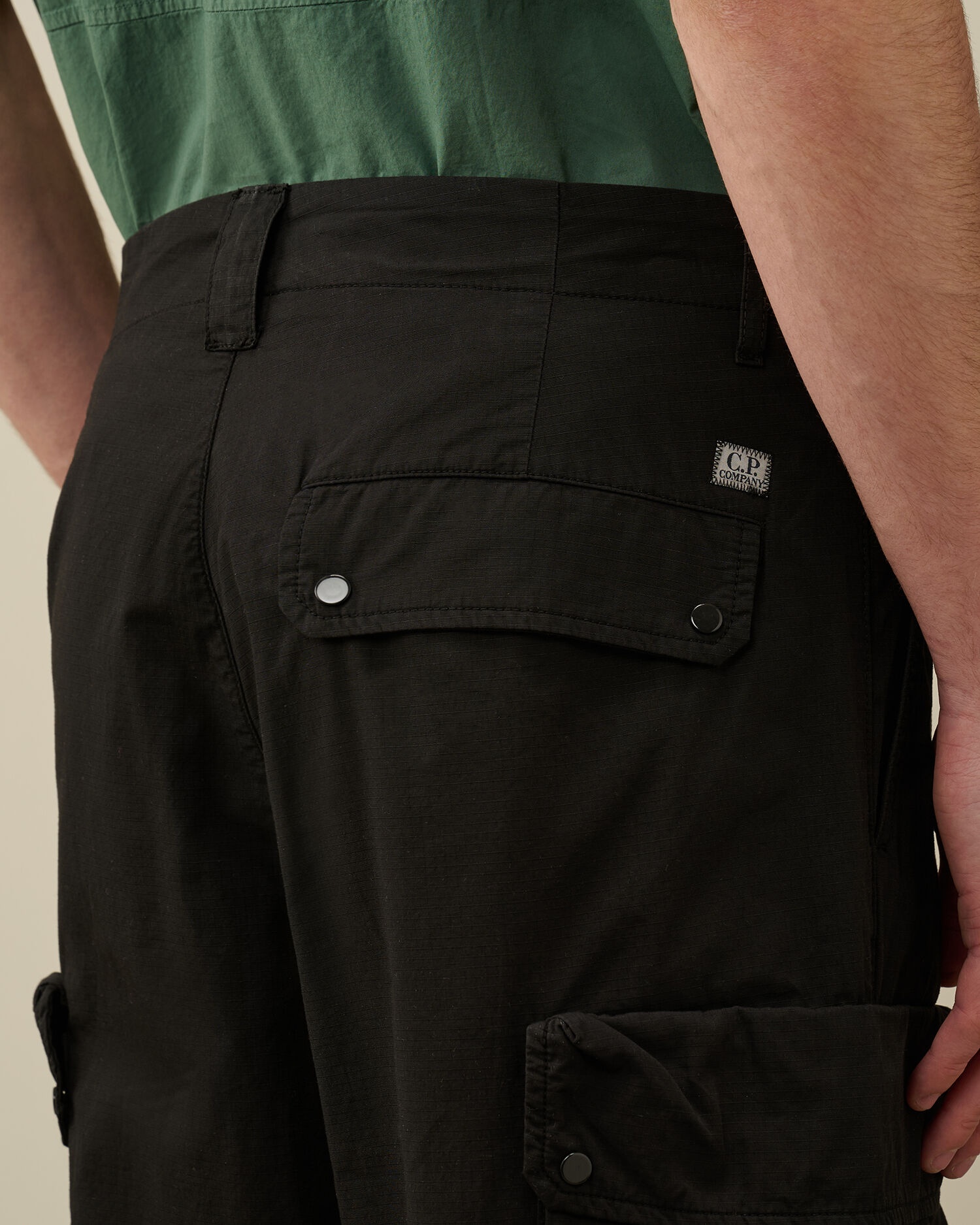 Rip-Stop Loose Utility Cargo Pants - 5