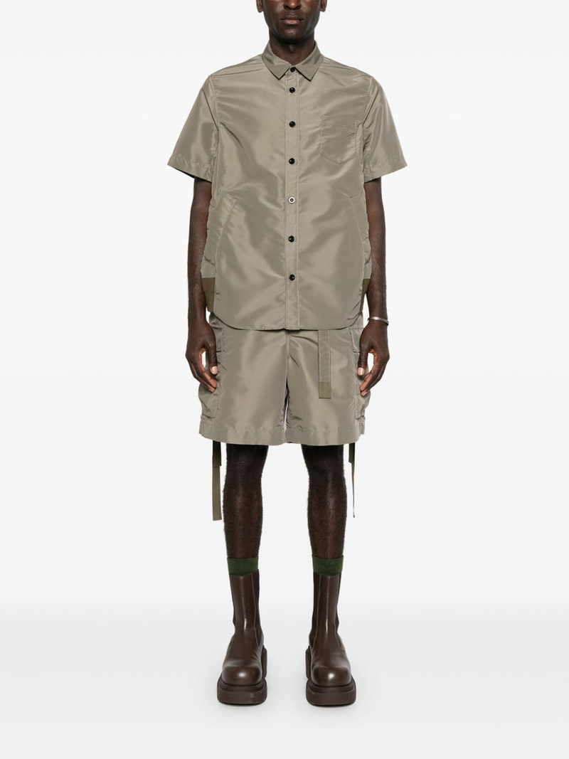 sacai belted shorts outlook