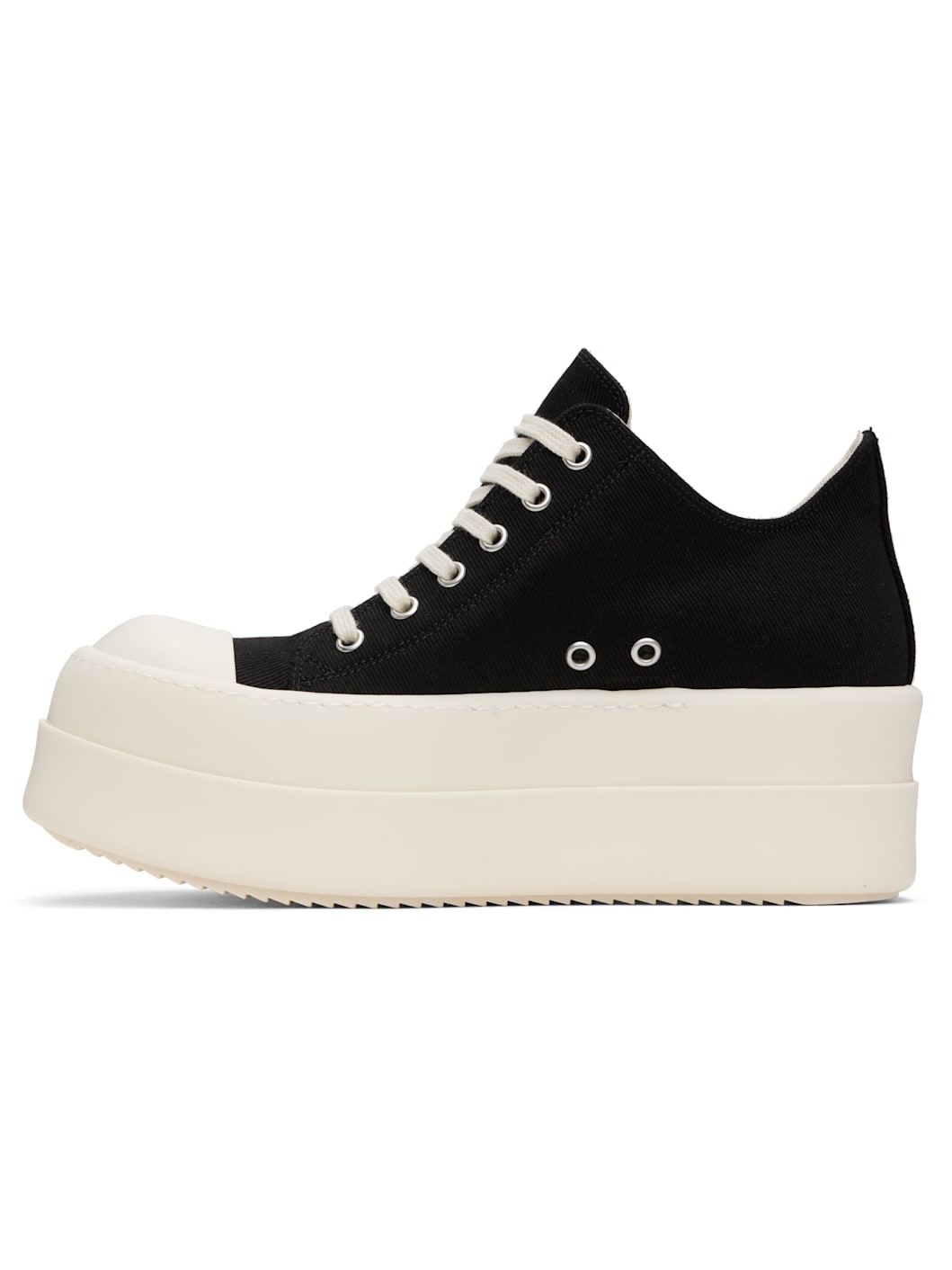Black Hollywood Double Bumper Low Sneaks Sneakers - 3
