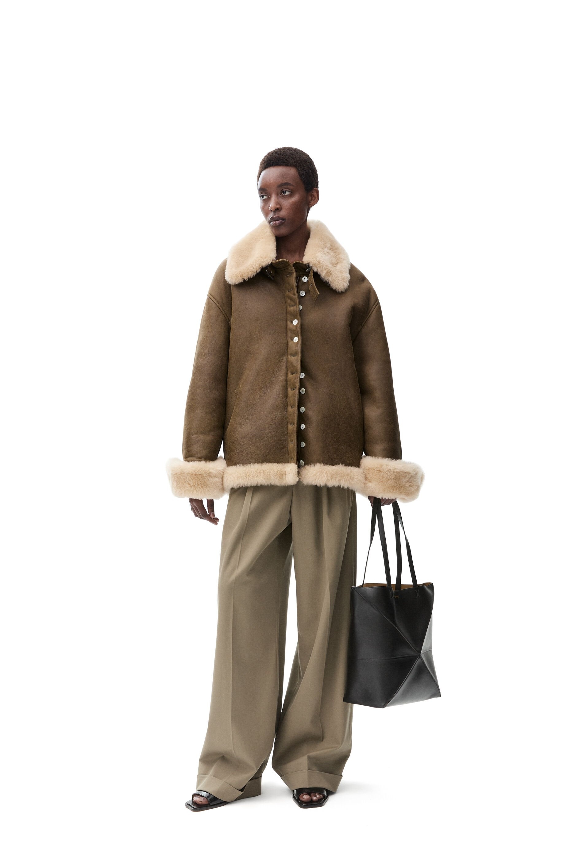 Jacket in shearling - 2