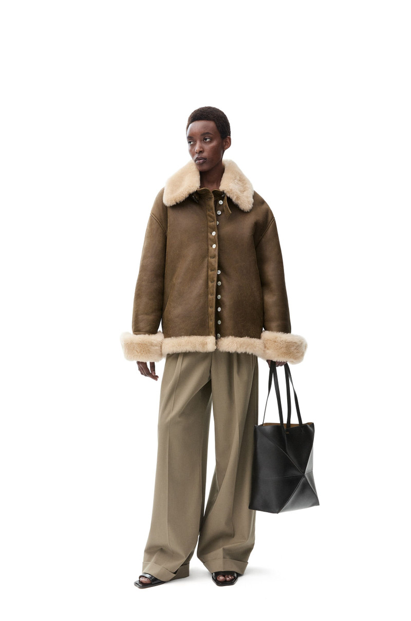 Loewe Jacket in shearling outlook