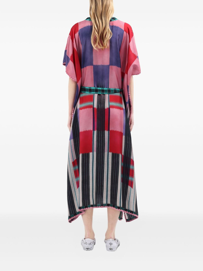 Aloe abstract-print belted maxi dress 3