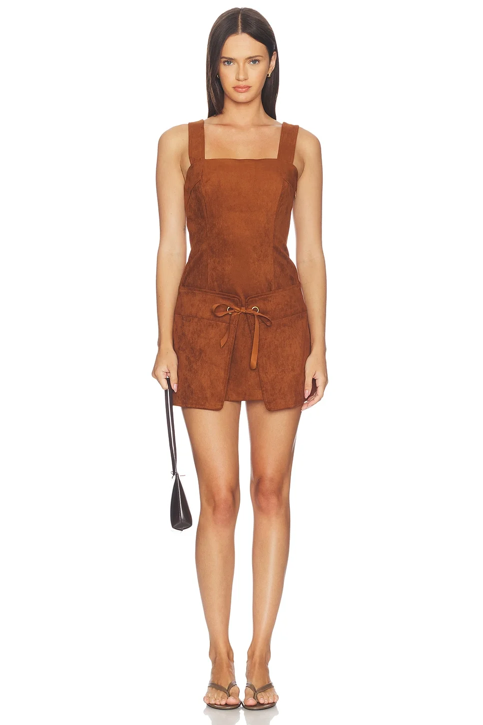 Robin Suede Romper - 1