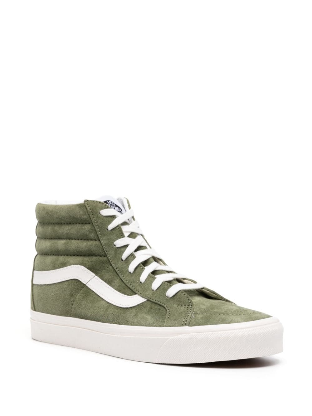 suede lace-up sneakers - 2