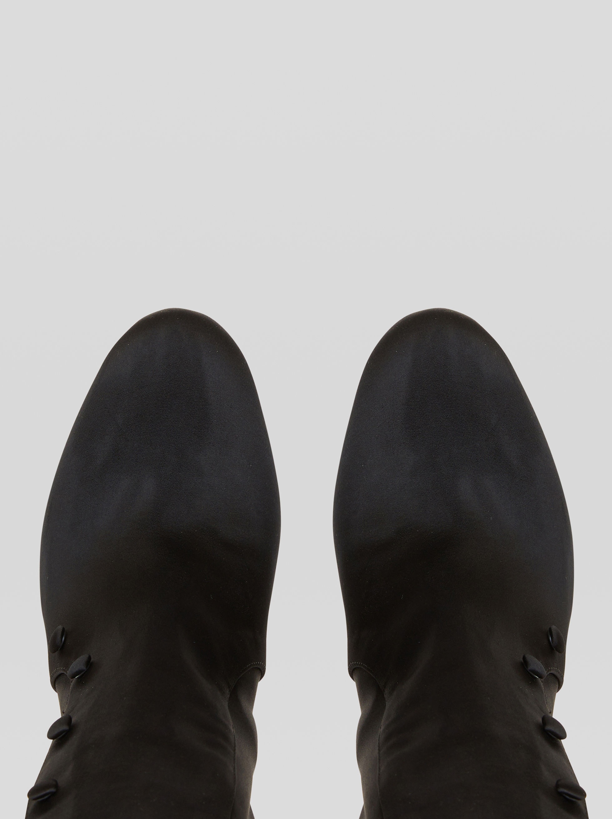SATIN ANKLE BOOTS WITH BUTTONS - 2