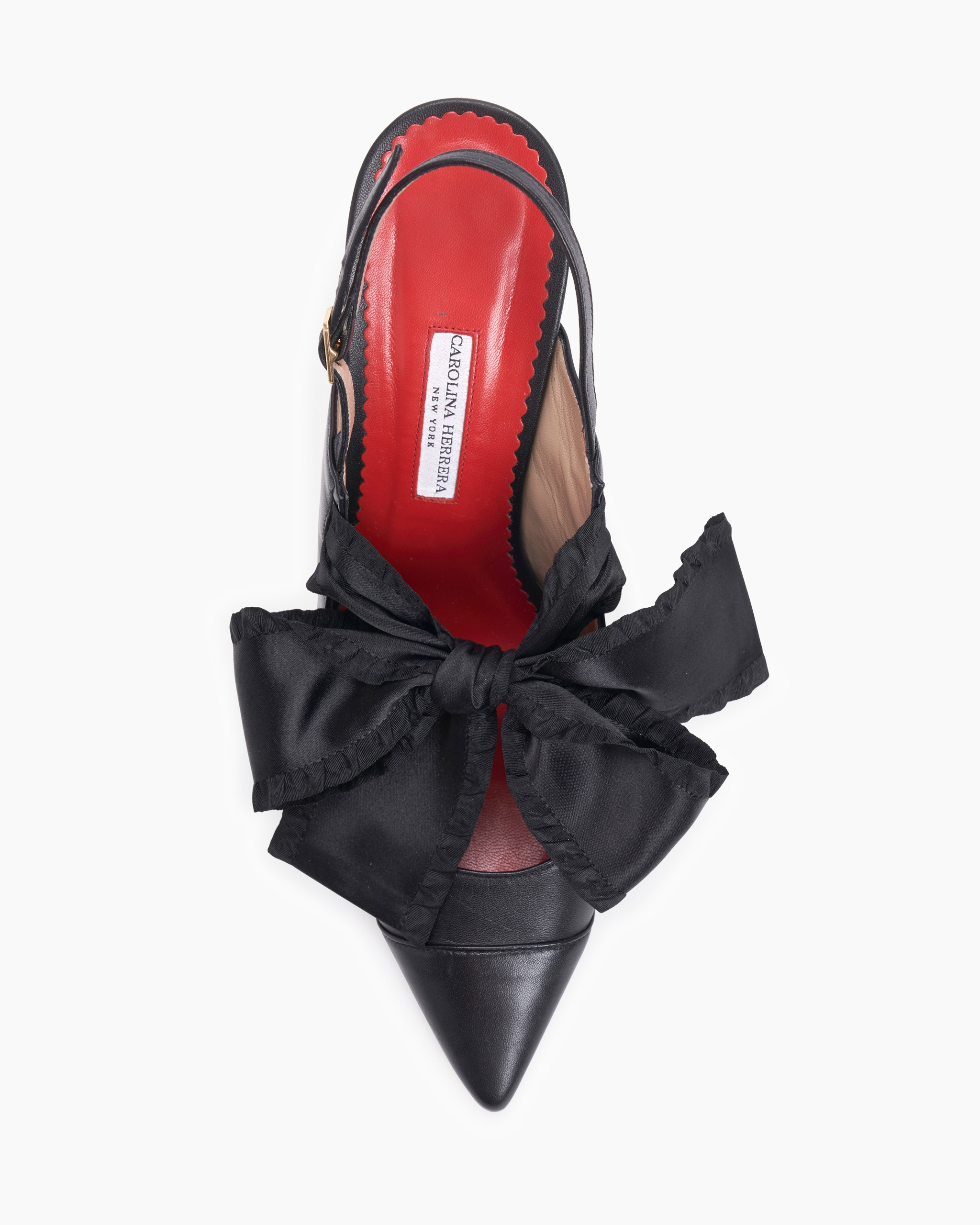 Knot-Embellished Sling-Back Mules - 5