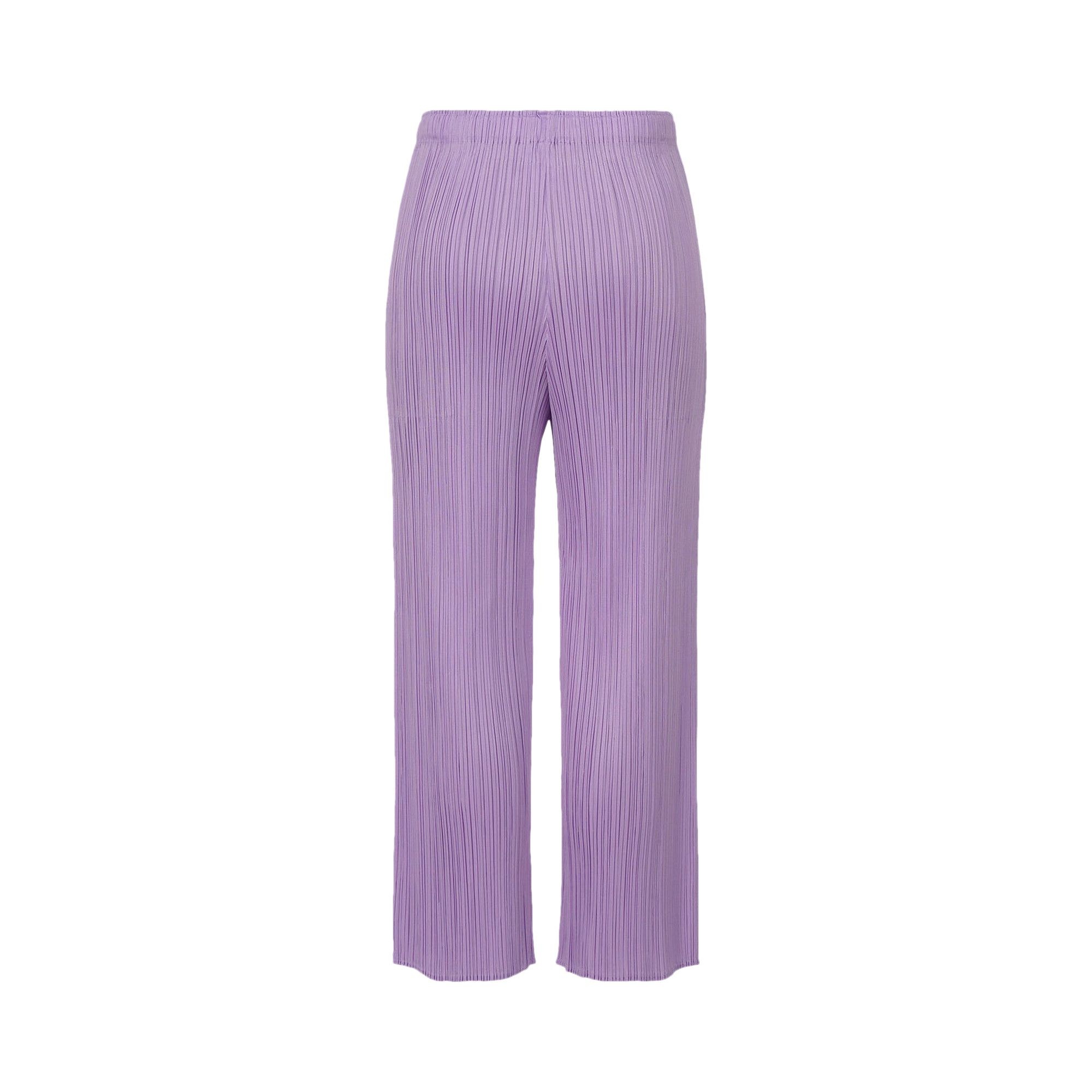Pleats Please Issey Miyake April Pant 'Lilac' - 1