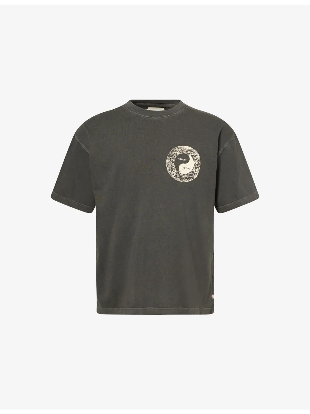Breathe In Breathe Out Graphic-Print Cotton T-Shirt - 1