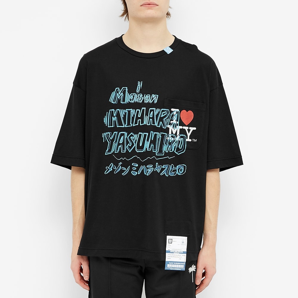 Maison MIHARA YASUHIRO I Love MY Tee - 4