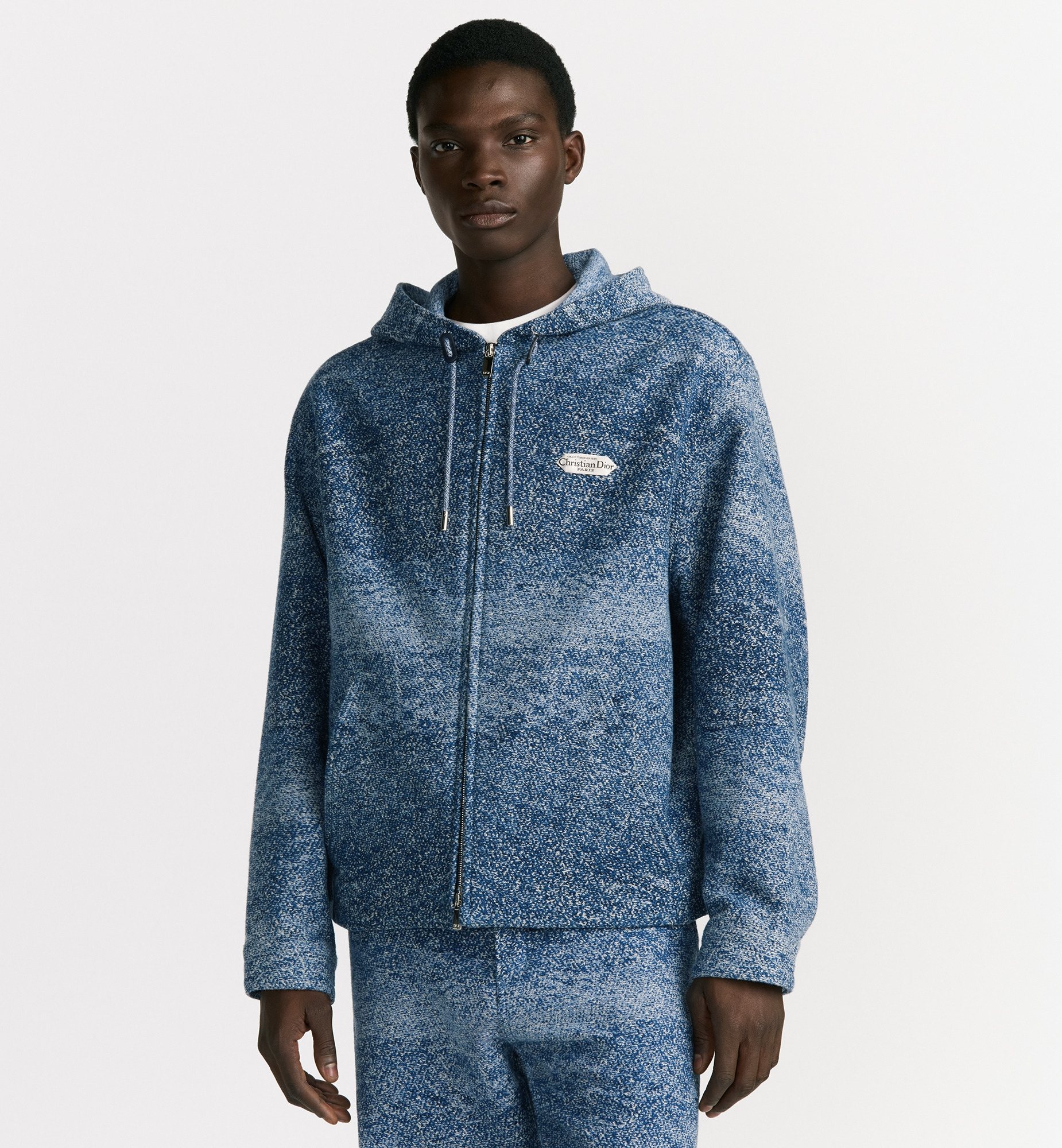 Blouson Jacket with Hood and Christian Dior Paris Tag - 2