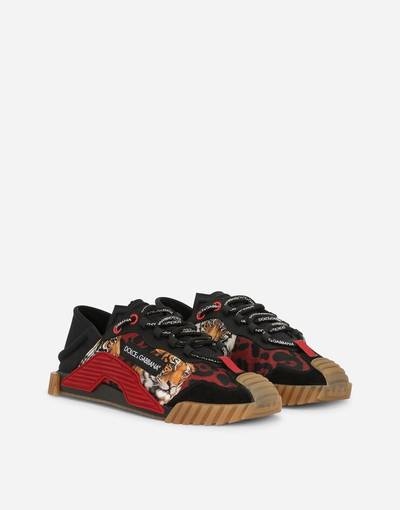 Dolce & Gabbana NS1 sneakers with tiger print outlook