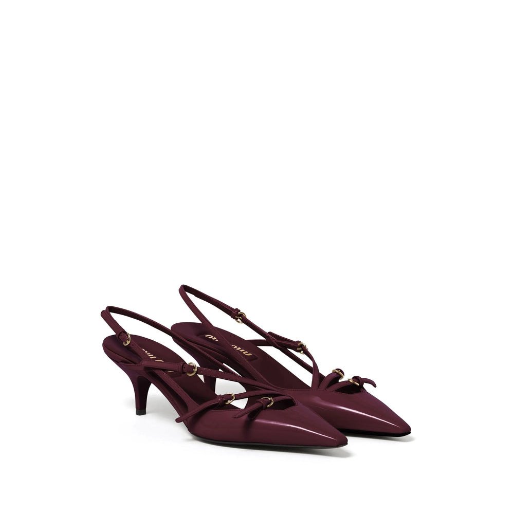 Miu Miu Red Pumps Women - 4