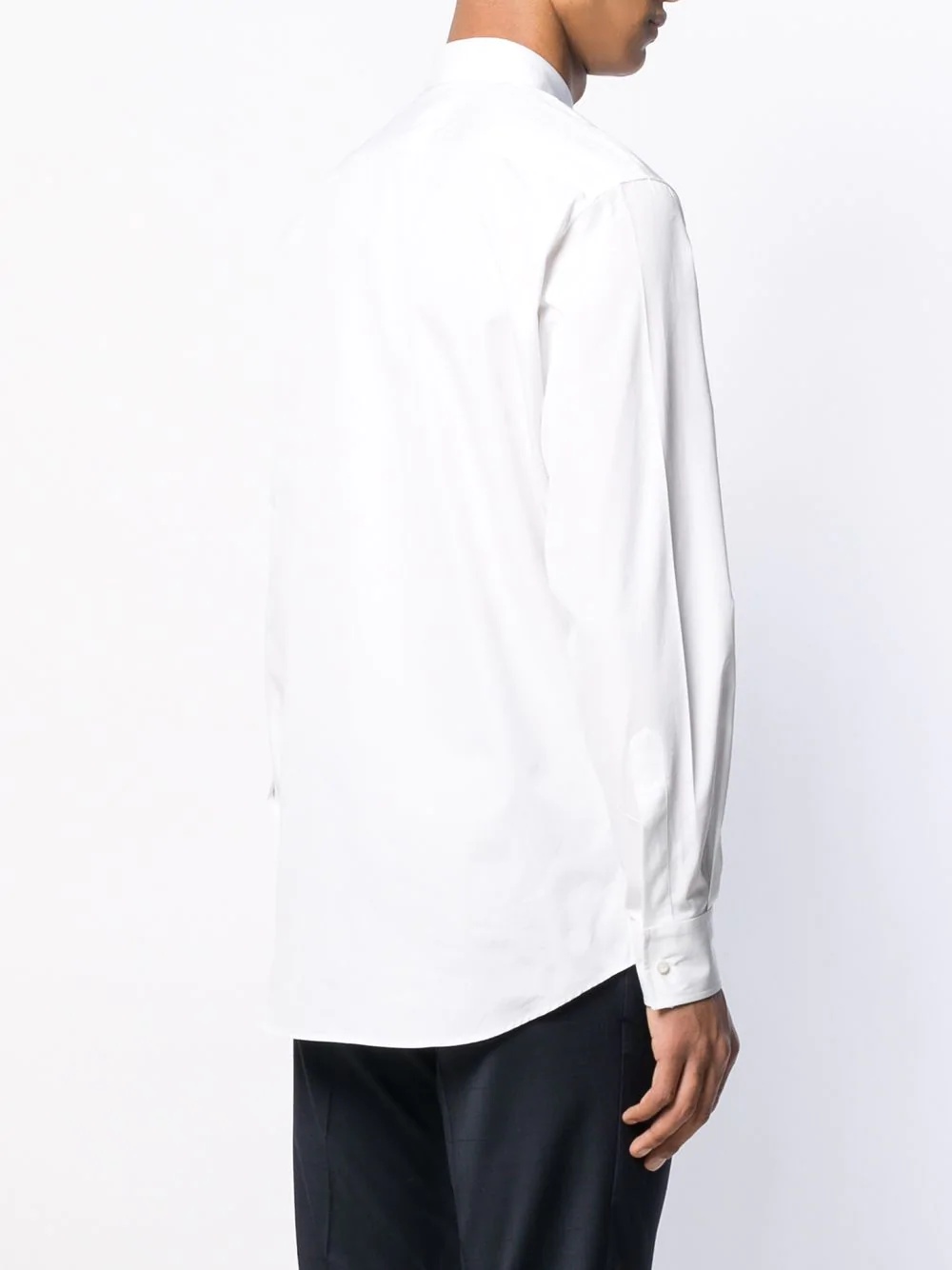 contrasting lettering logo shirt - 4