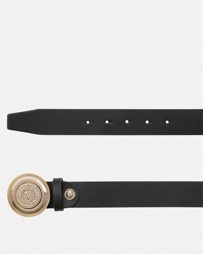 VERSACE JEANS COUTURE V-Emblem Round Belt outlook