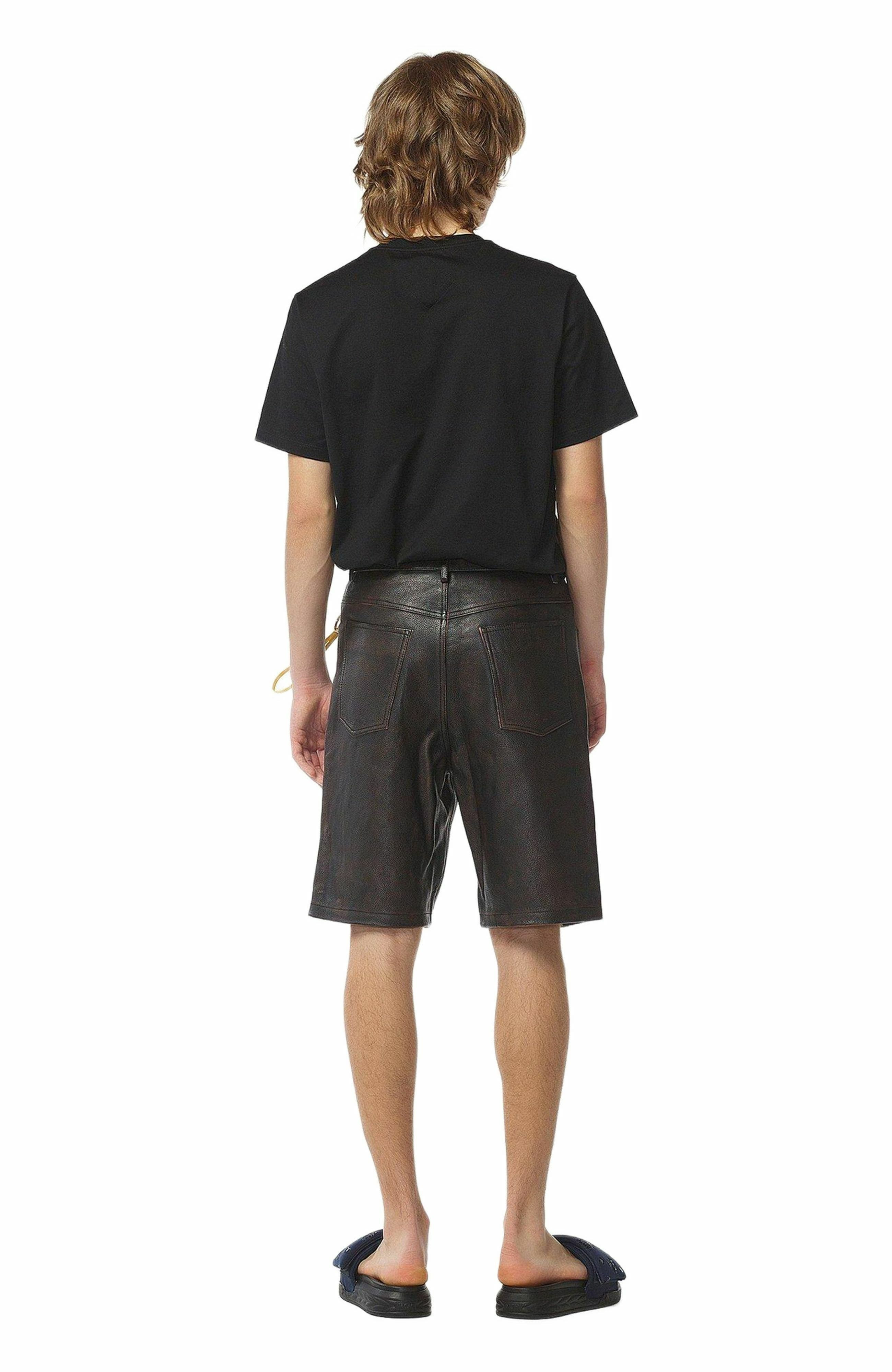 MCM Aquatic Logo T-Shirt in Organic Cotton in Black at Nordstrom - 5