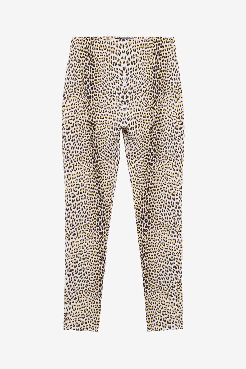 Pop Jaguar Print Leggings 1