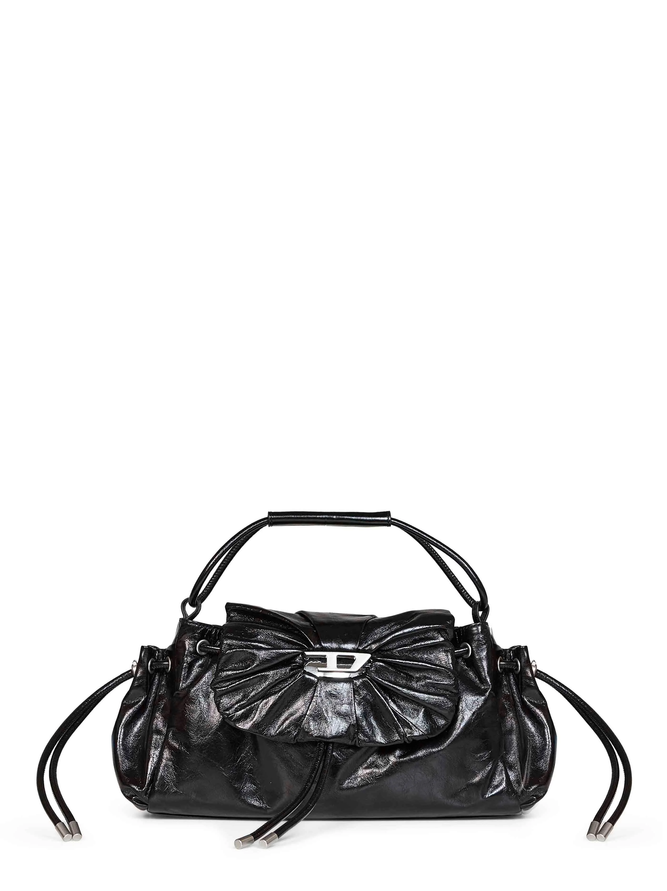 Black Scrunch-D top-handle bag - 1