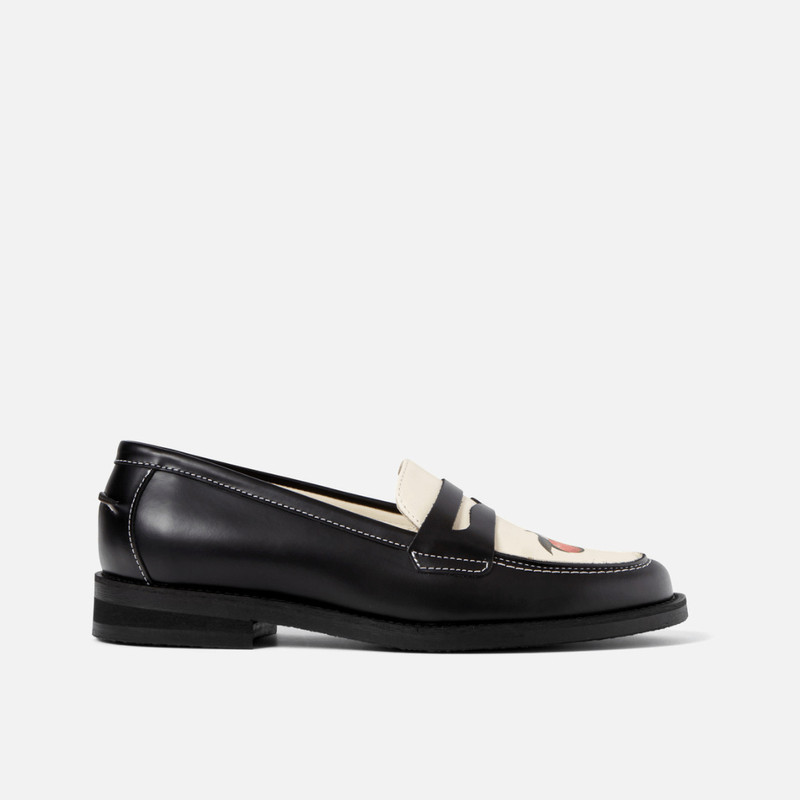Wilde Orange Penny Loafer - Women's 4