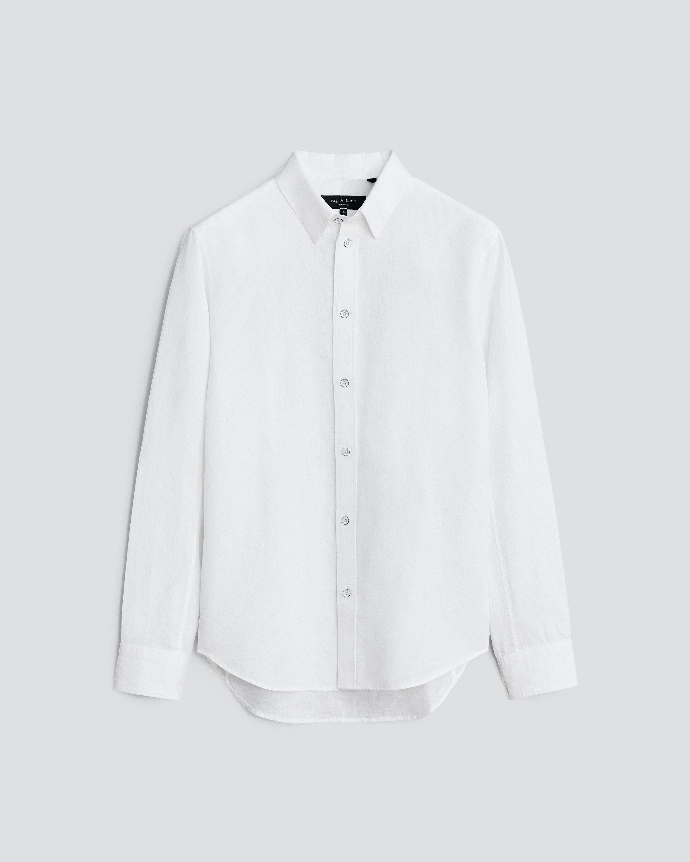 Fit 1 Cotton Linen Zac Shirt
Relaxed Fit Button Down Shirt - 1