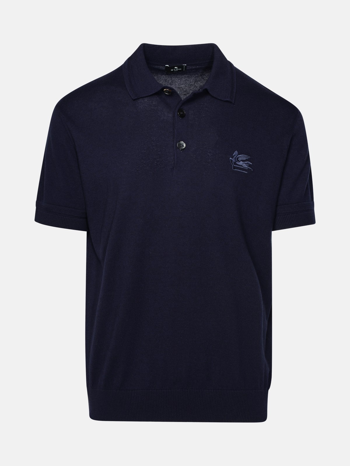 COTTON BLEND POLO SHIRT - 1