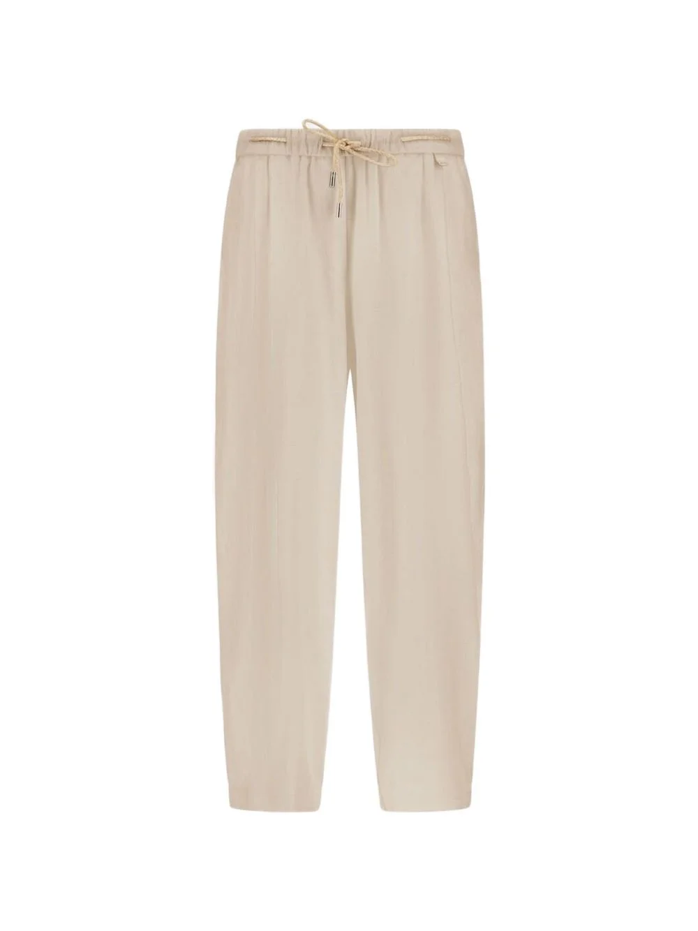 drawstring-waist trousers - 1