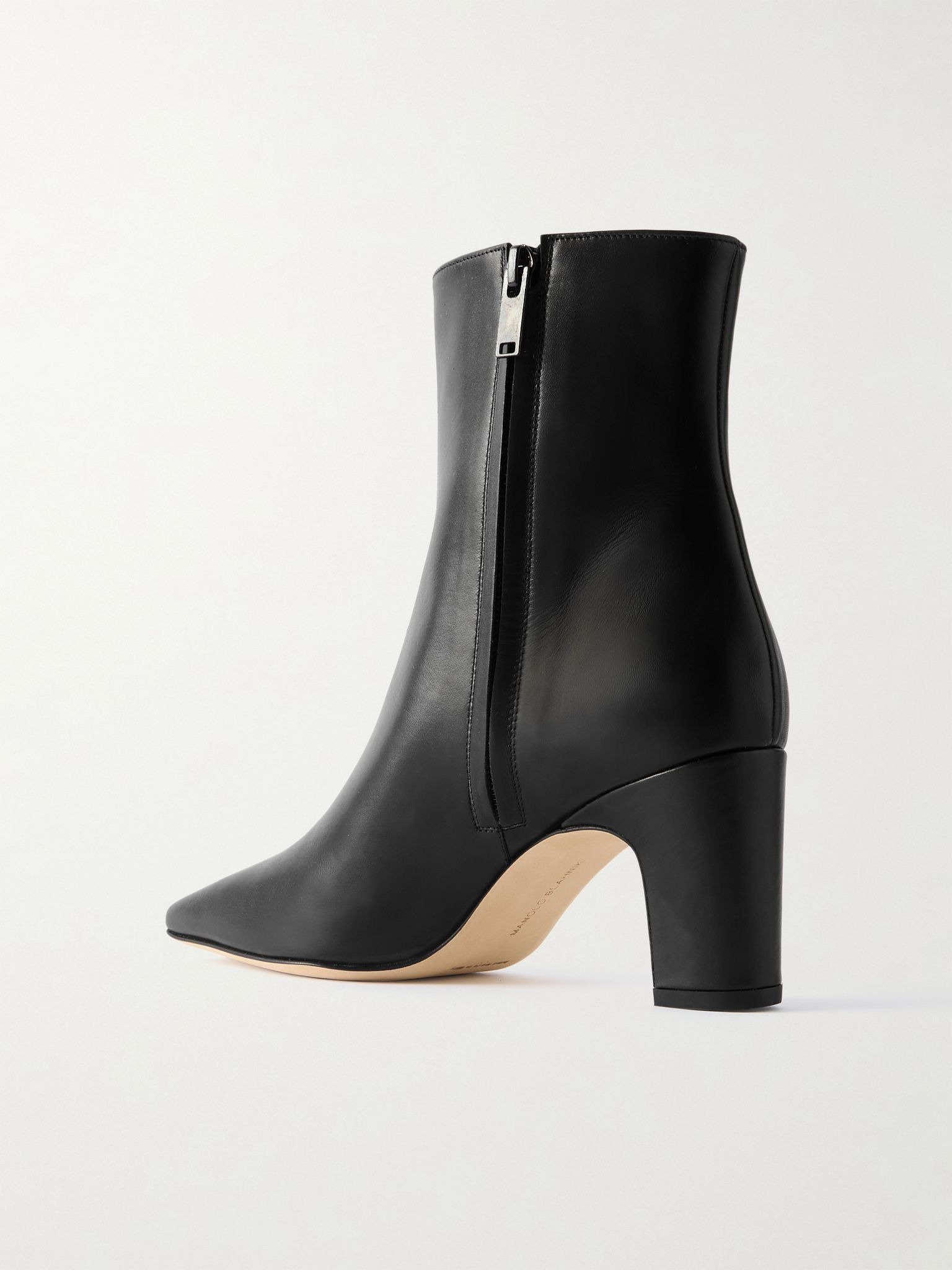 Ofaralo leather ankle boots Black - 3