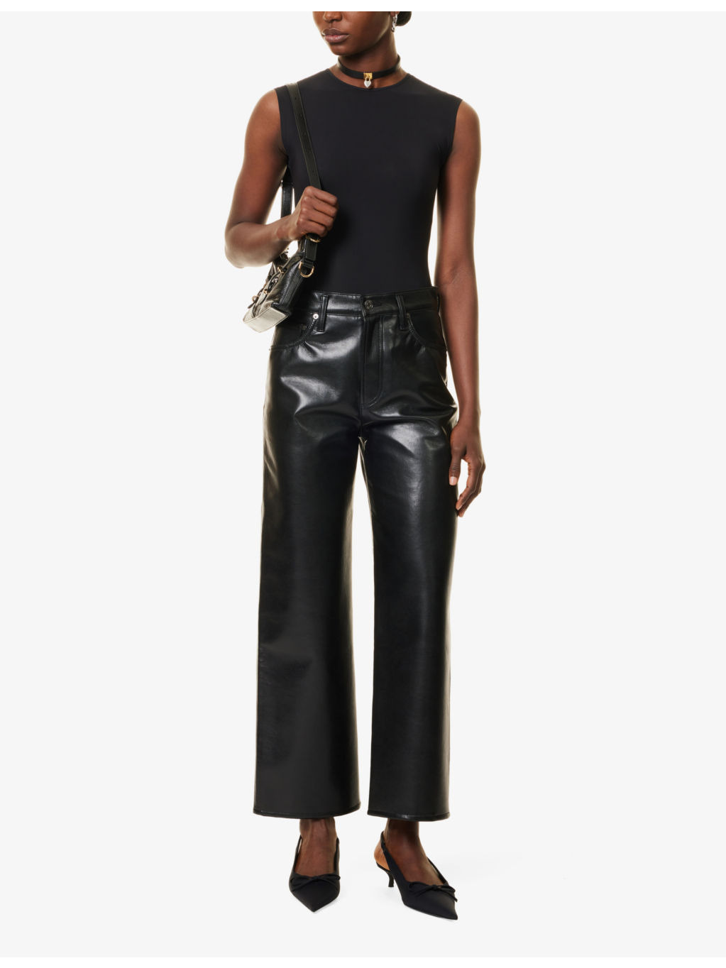 Aura sleeveless jersey bodysuit - 2