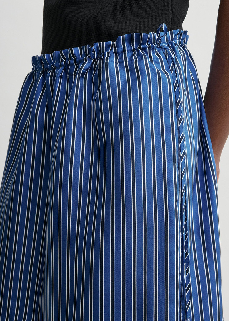 Striped mini skirt blue/navy 5