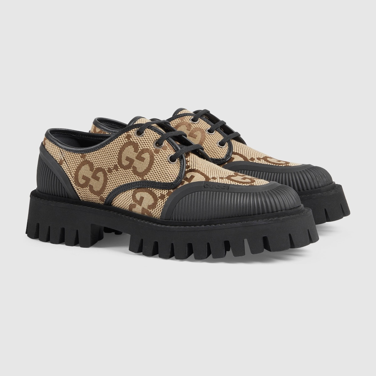 Women's maxi GG lace-up shoe - 2