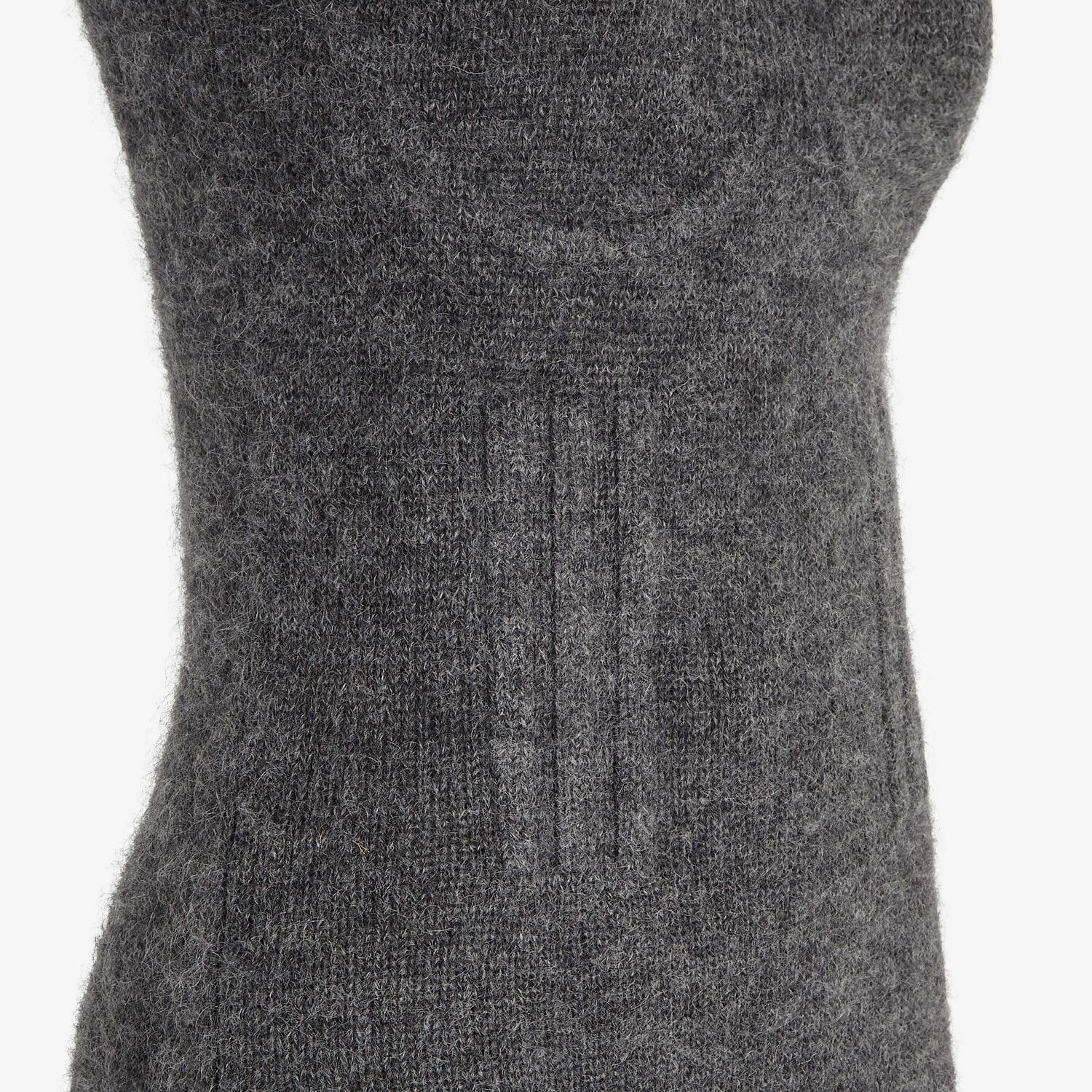 Gray mohair and cashmere dress - 3