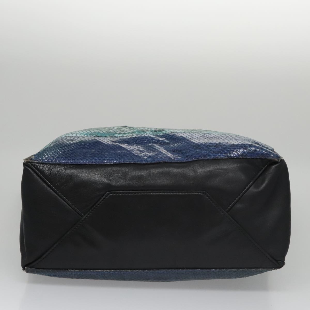CELINE Tote Bag Leather Black Multicolor - 5