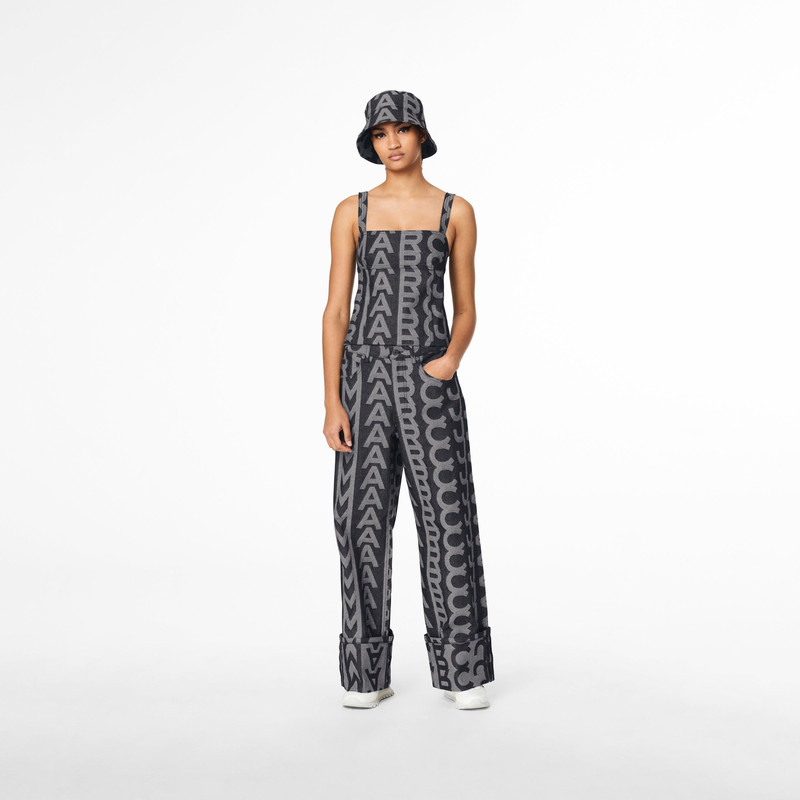 THE MONOGRAM DENIM BUSTIER TOP 5