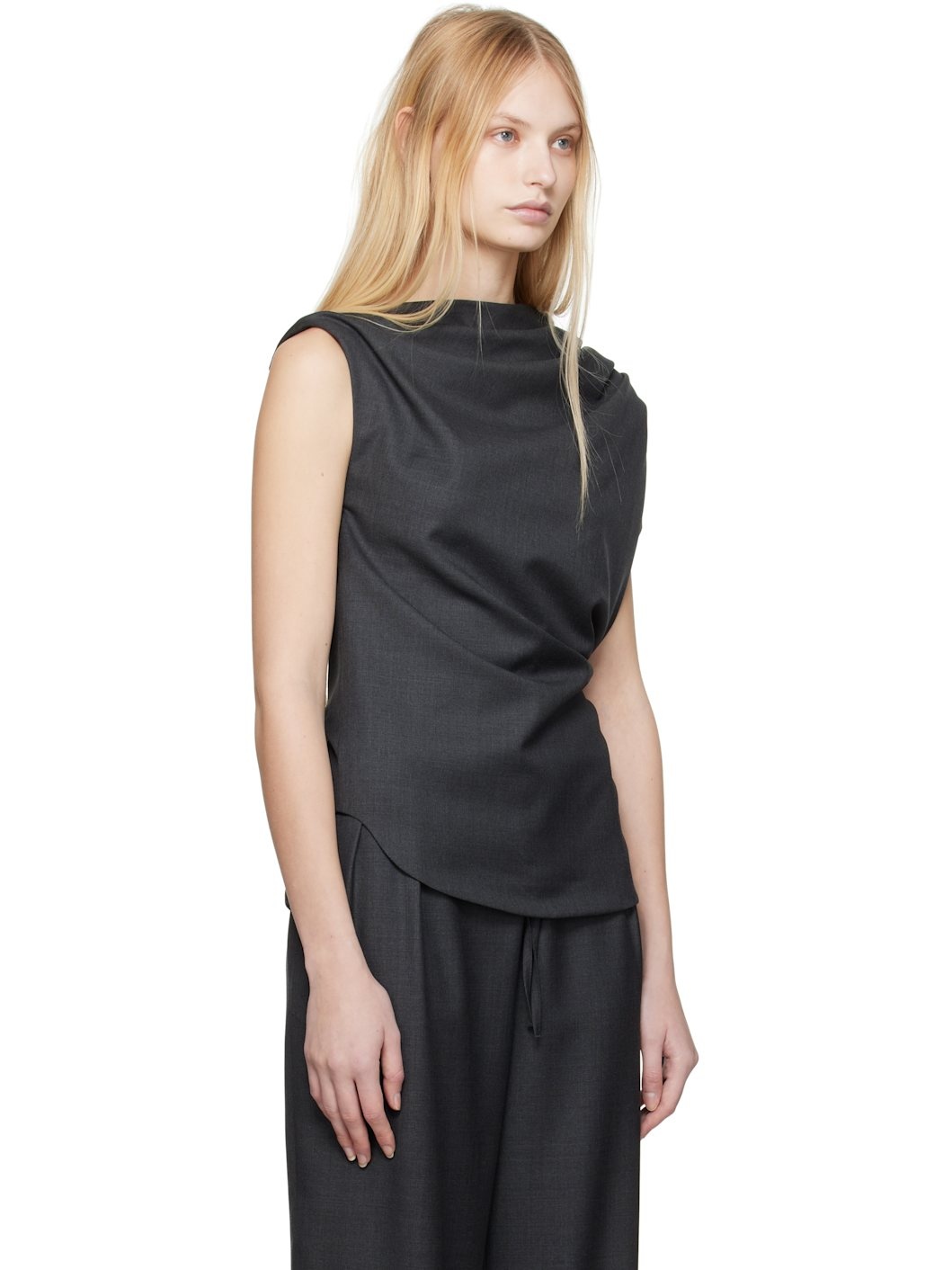 Black Lyra Blouse - 2