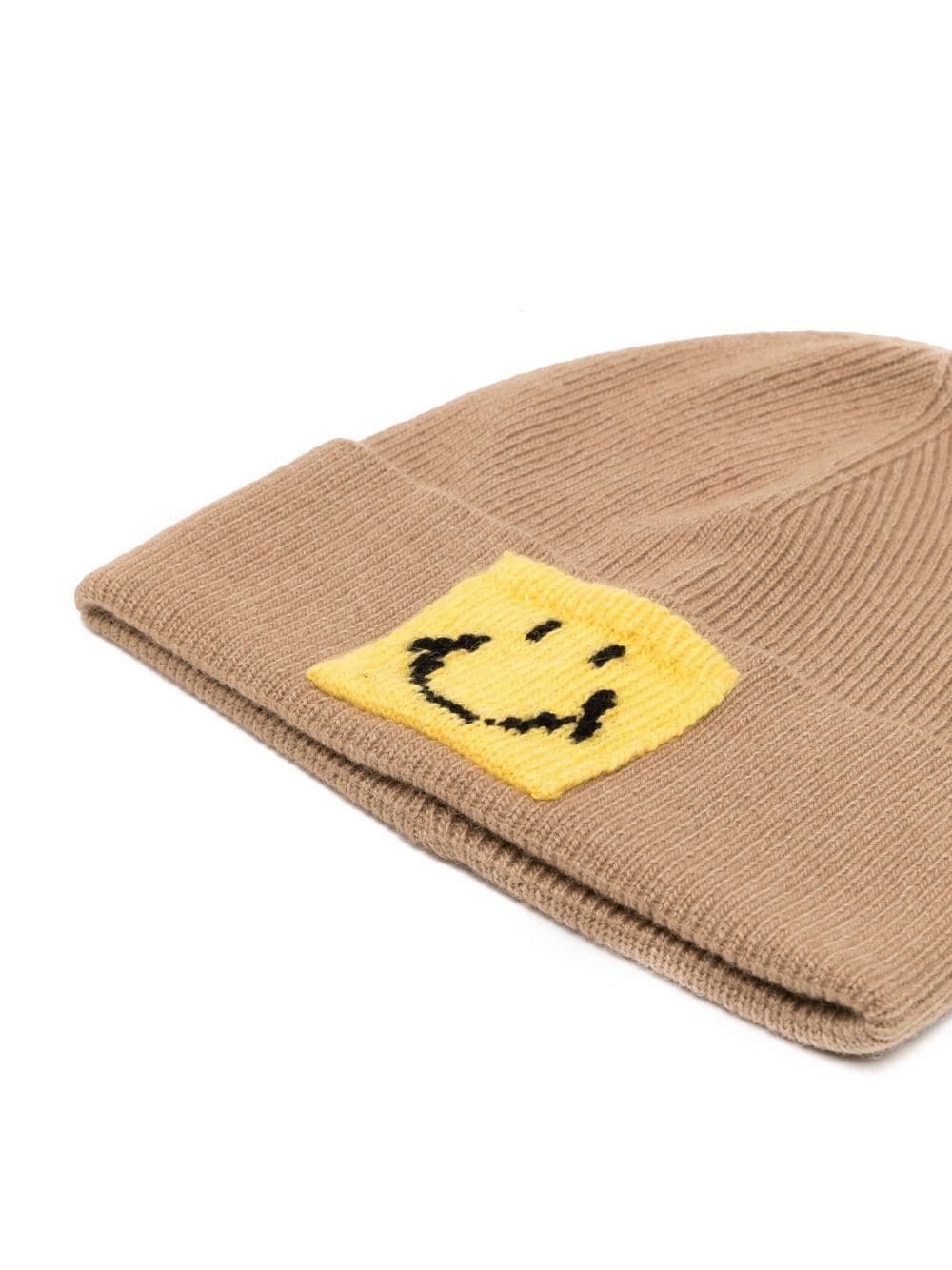 Smiley face-detail beanie - 2
