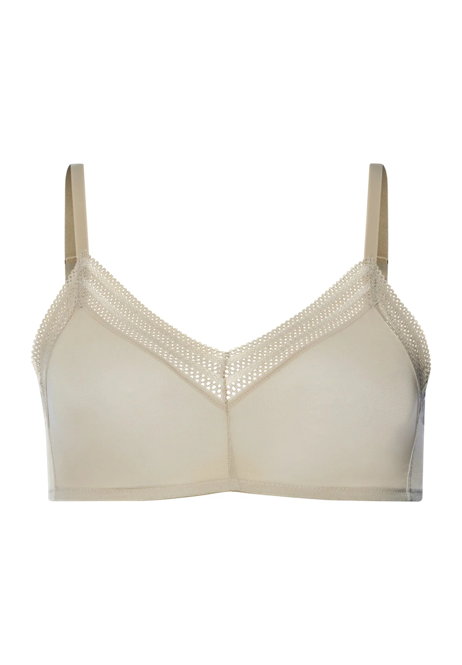 Orea Semi-Sheer Soft Cup Bra - 1