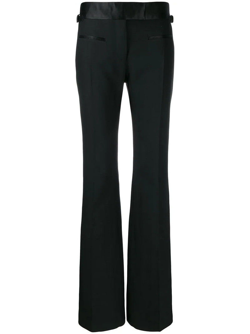 flared tailored trousers 1