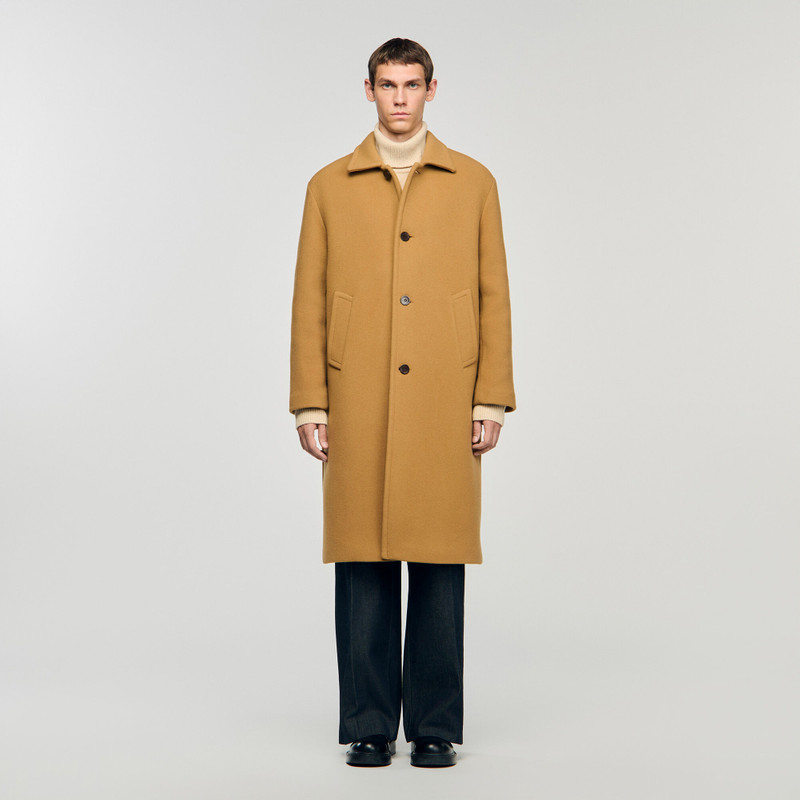 Sandro WOOL AND CASHMERE COAT outlook