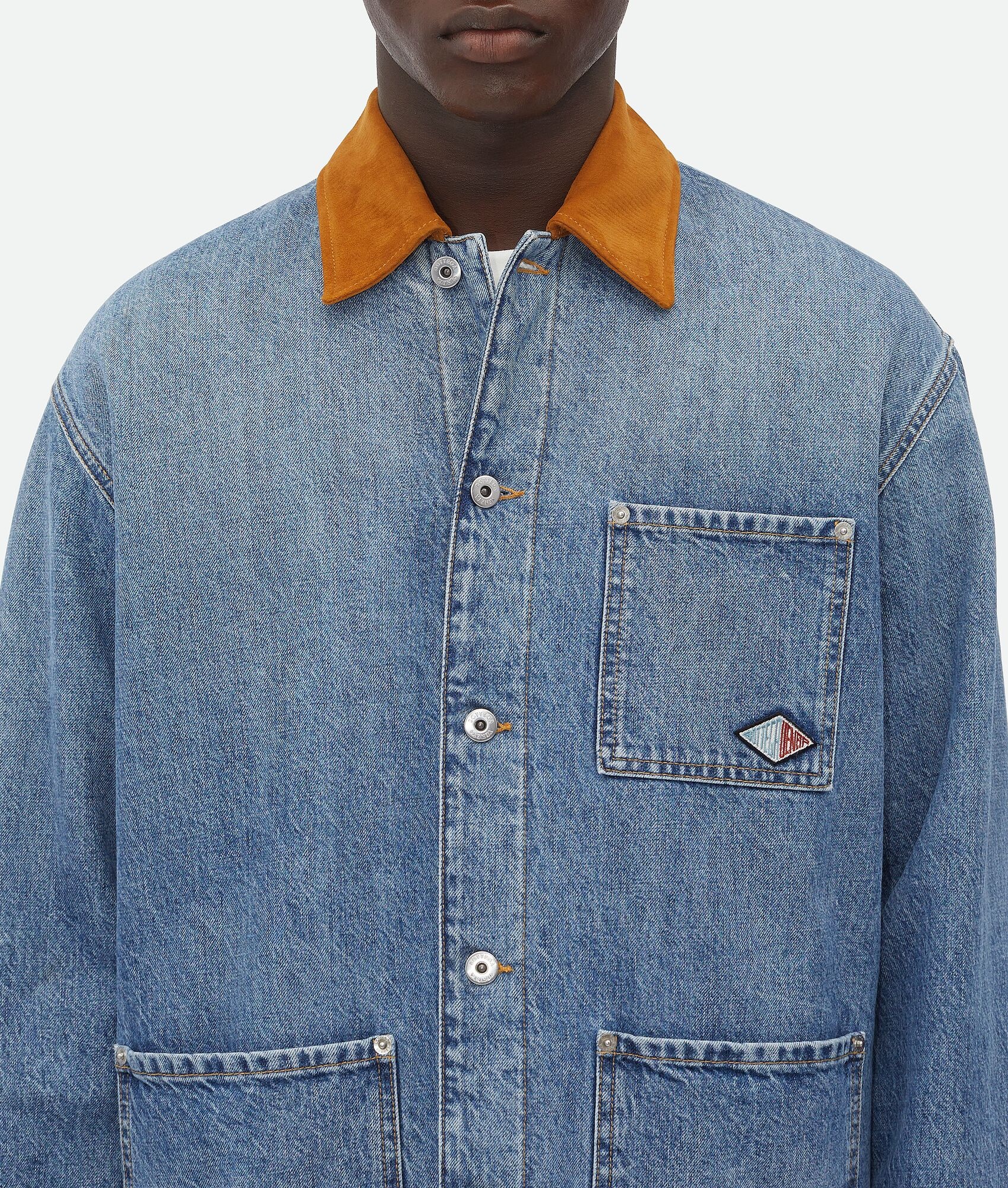 Vintage Indigo Denim Jacket - 5