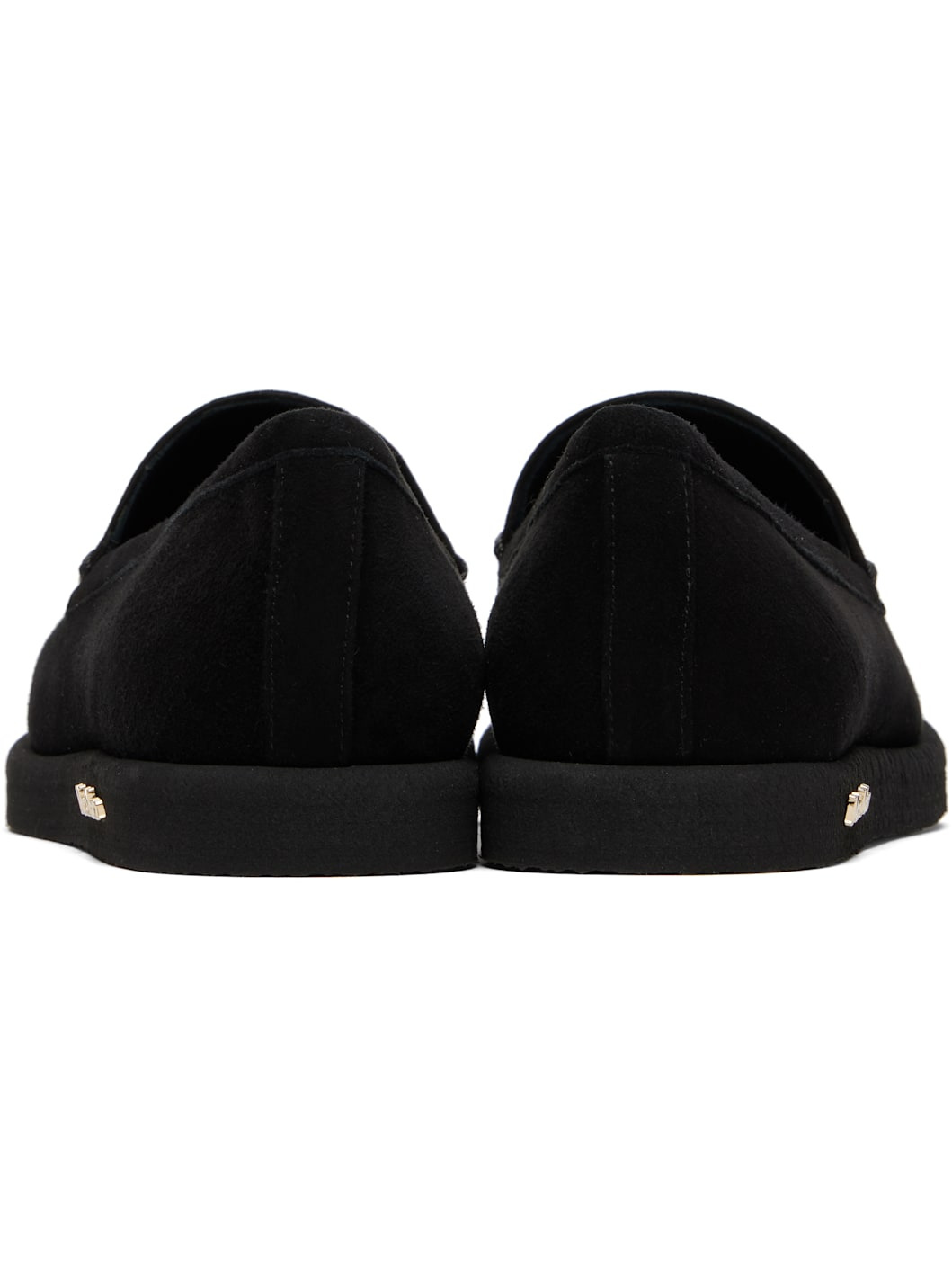 Black Soft Moc Loafers - 2